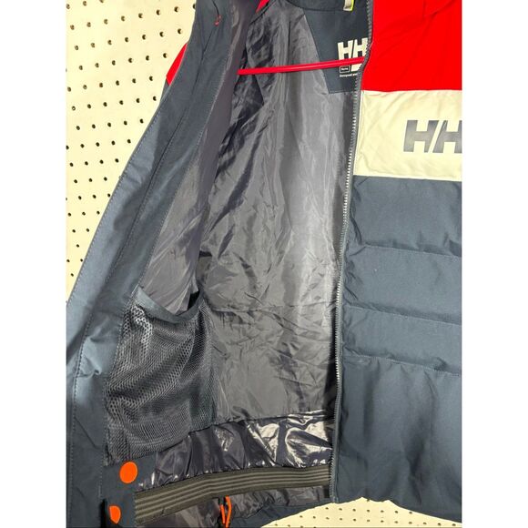 Helly Hansen Cyclone Ski Winter Jacket boys NAVY 16 - Picture 9 of 10